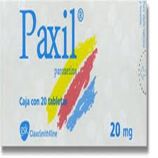 Paxil 20mg 20 Tabs, Paroxetine