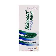 Rhinocort Aqua FCO 64mcg Nasal SUSP 64ml 120 dosages, Budesonide