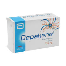 Depakene 250mg 30 Caps, Valproic acid