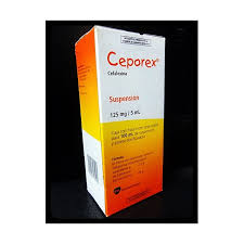 Ceporex 125mg 100ml, Cephalexin