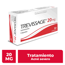 TREVISSAGE 20mg 30 Caps, Accutane, Isotretinoína