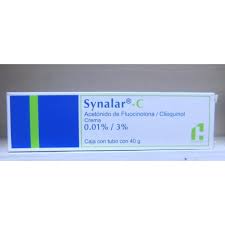 Synalar-C .01% 3% 40g Tube, Flocinolone, Clioquinol