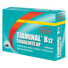 Vitamin B12 30 caps (Tiaminal B-12)