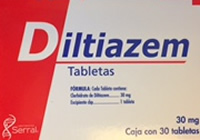 Generic Cardizem 30mg 30 tabs, Diltiazem