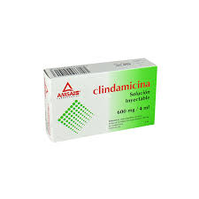 Clindamycin SOL INY 600mg 4 ml 1 AMP, Clindamicina