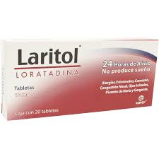 Laritol (Claritin) 10mg 20 Tabs Loratadine