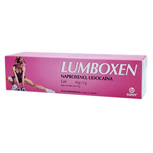 LUMBOXEN Rosa 10gr 2gr 35gr, Naproxen, Lidocaine